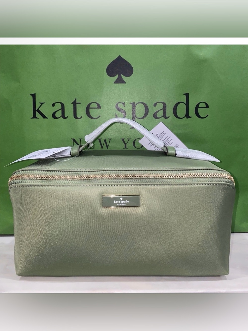 Kate Spade Carter Nylon Cosmetic Bag NWT